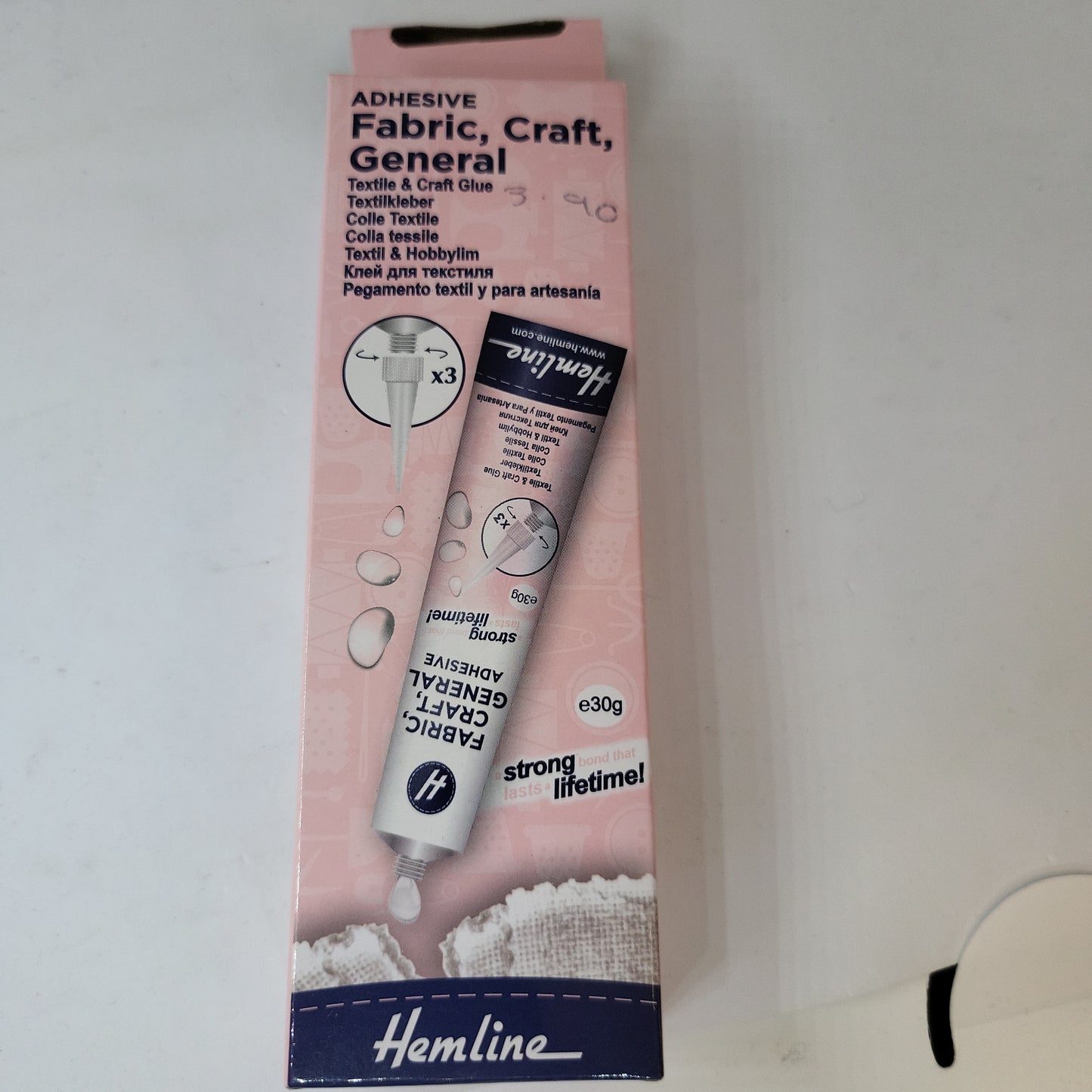 Adhesive: Fabric, Craft & General Use Glue: 30g