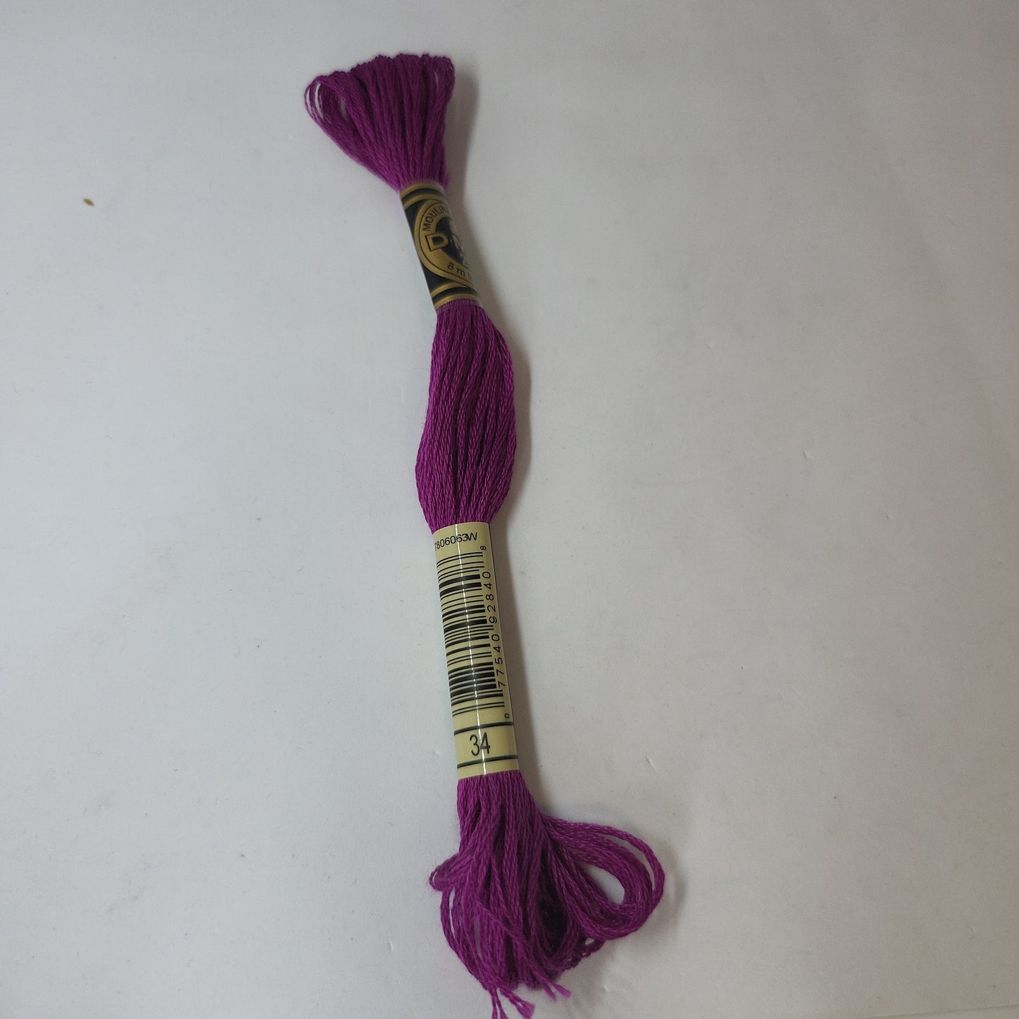 34 Mouliné Stranded Cotton: 8m: Skeins