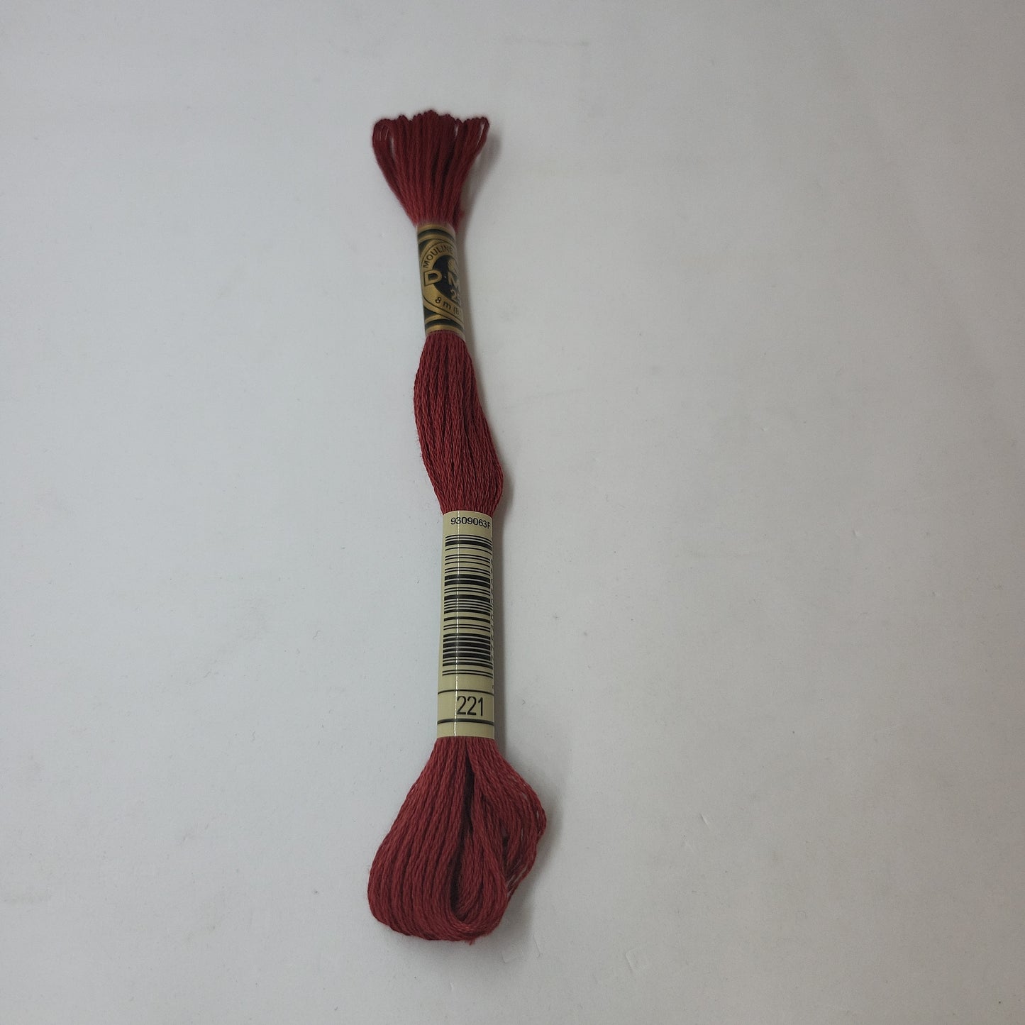 221 Mouliné Stranded Cotton: 8m: Skeins