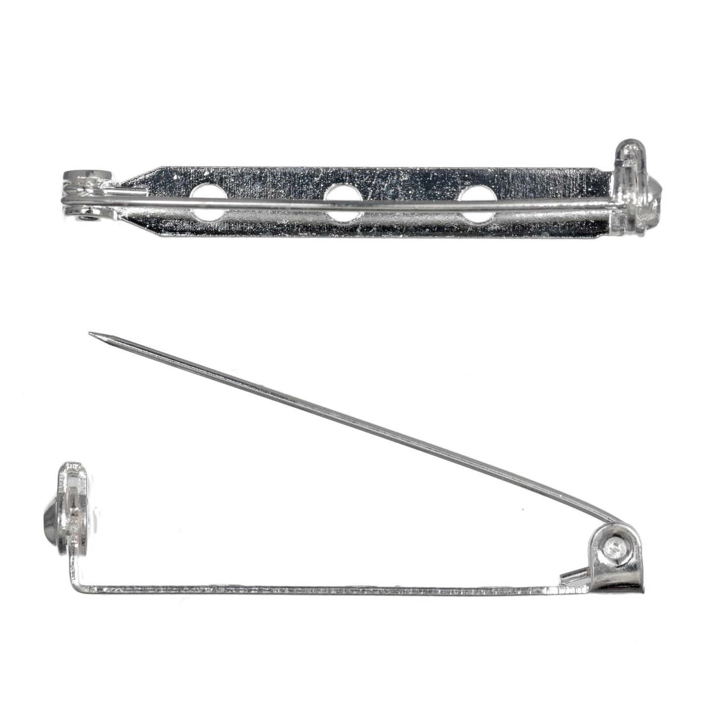 Brooch Bar: Silver: Packs of 2