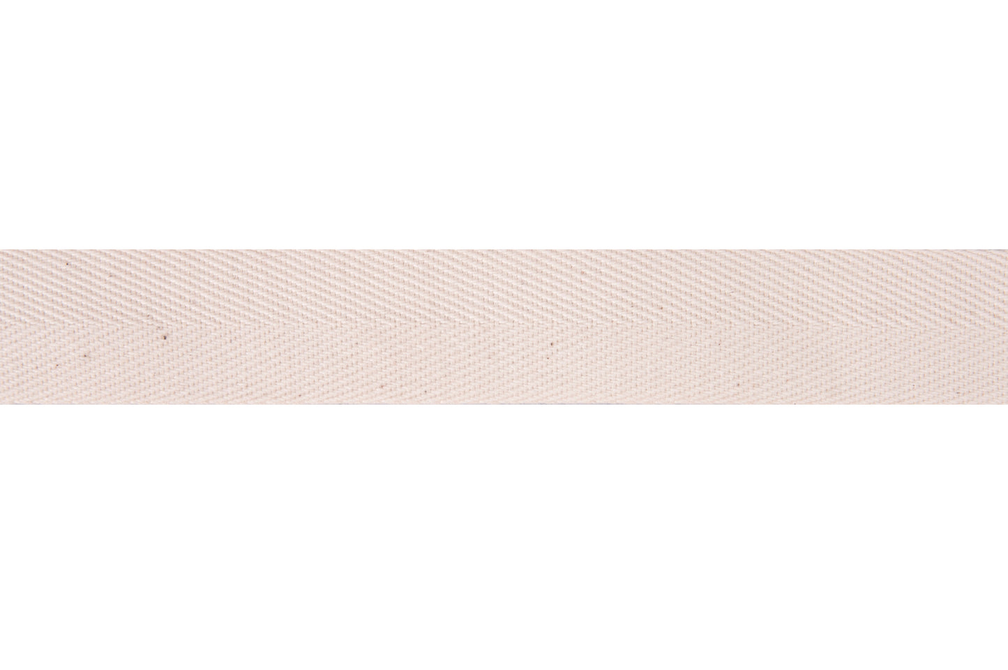 Trim: Tape: Herringbone: 25mm: Natural: 1 Metre