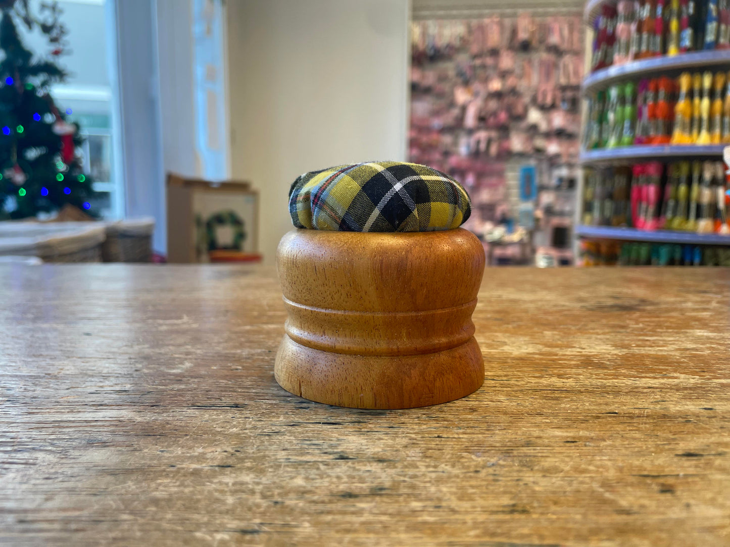 Cornish Tartan Pin Cushion
