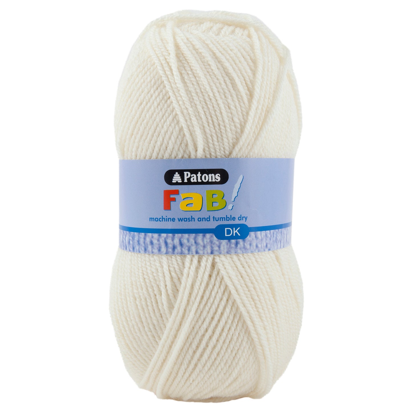 Fab: Double Knitting: 100g: Cream