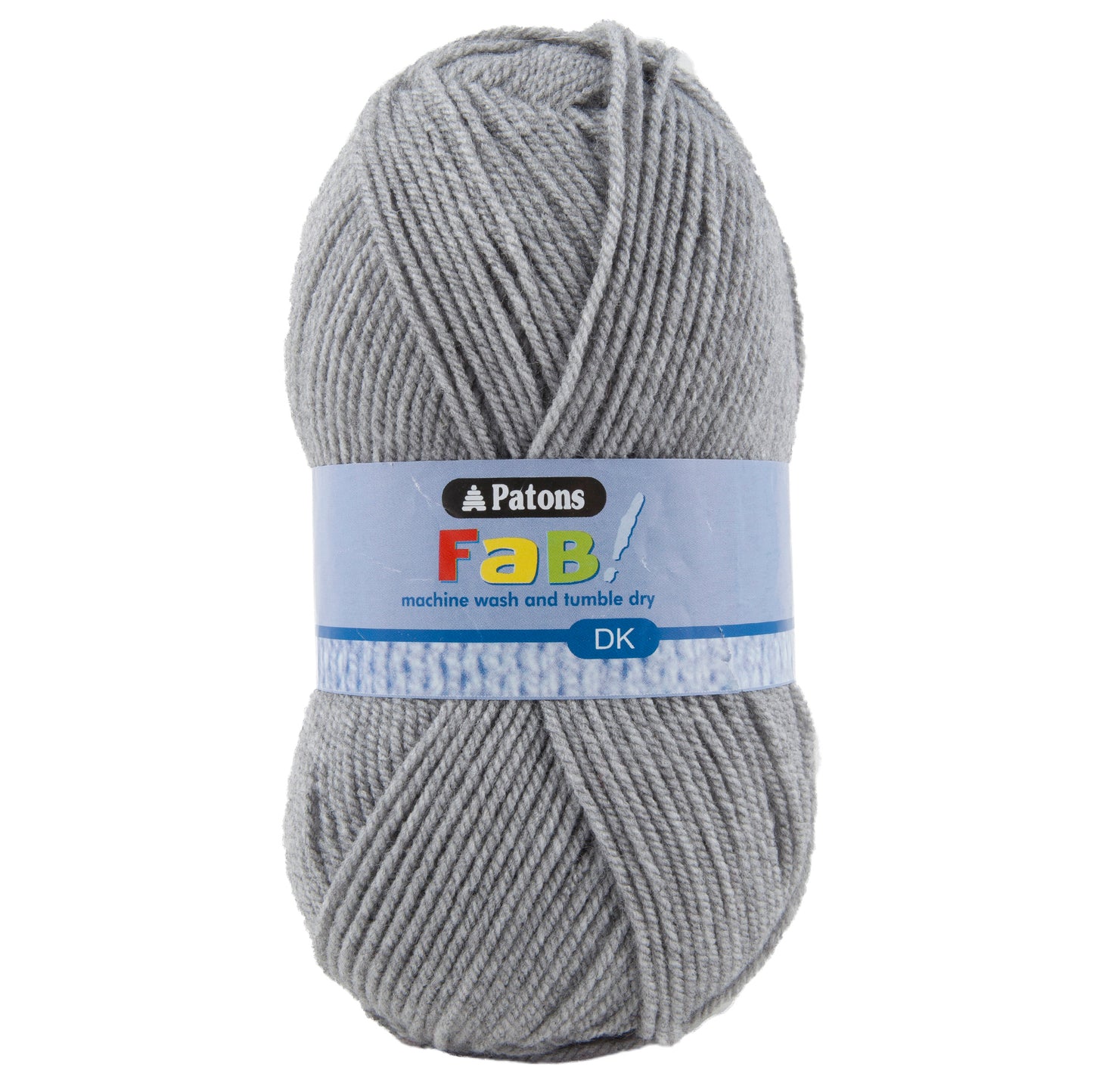 Fab: Double Knitting: 100g: Grey