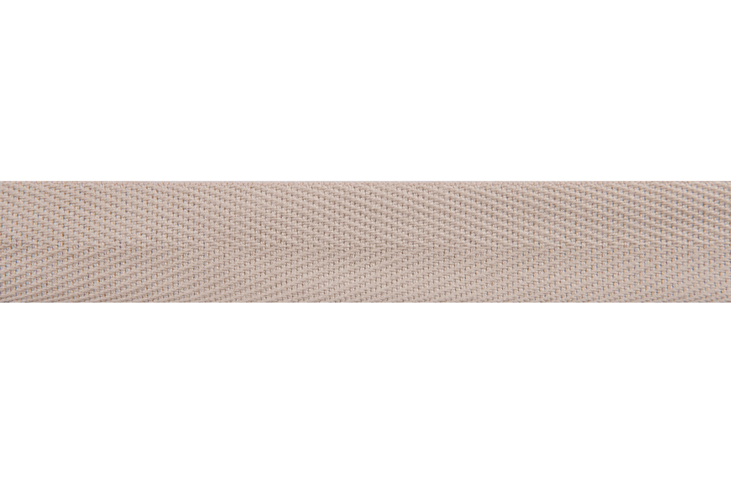 Trim: Tape: Herringbone: 20mm: Beige: 1 Metre