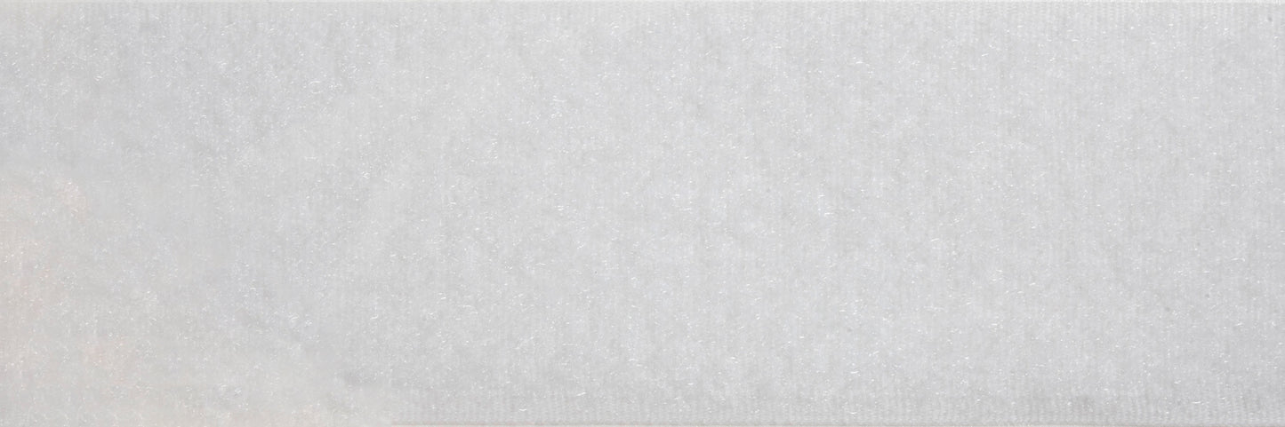 Velcro: Loop Tape: Sew-On: 20mm: White: 1 Metre