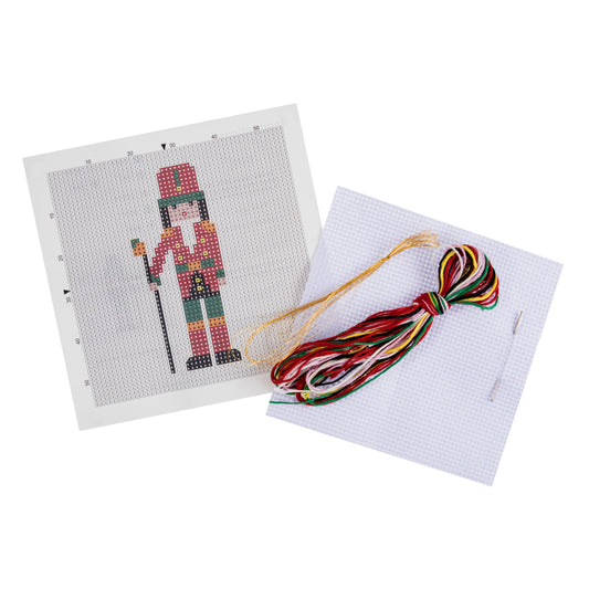 Counted Cross Stitch Kit: Nutcracker