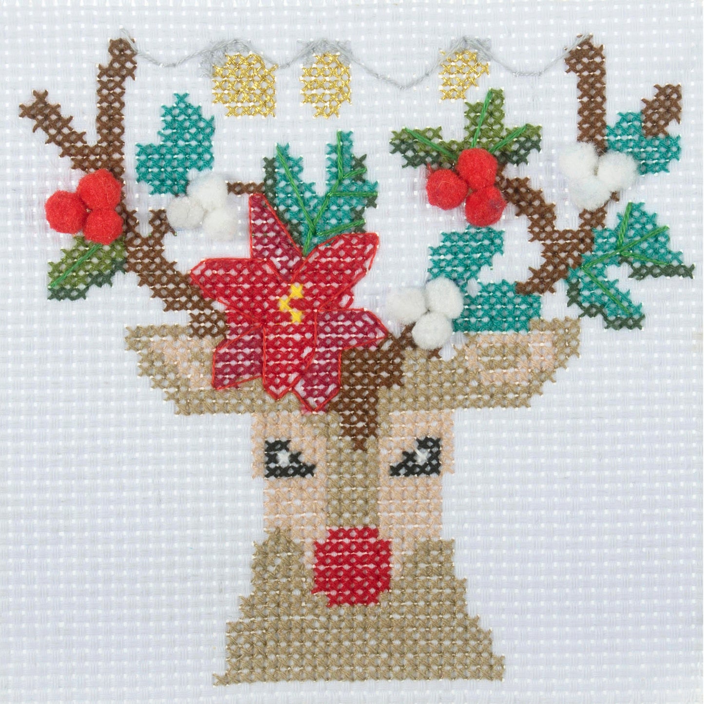 Counted Cross Stitch Kit: Reindeer