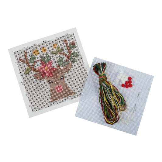 Counted Cross Stitch Kit: Reindeer