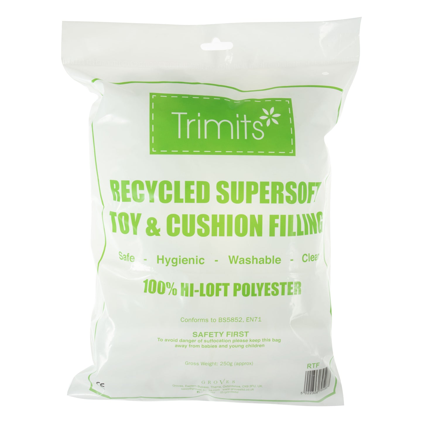 Toy Filling - Stuffing: Recycled: 250g