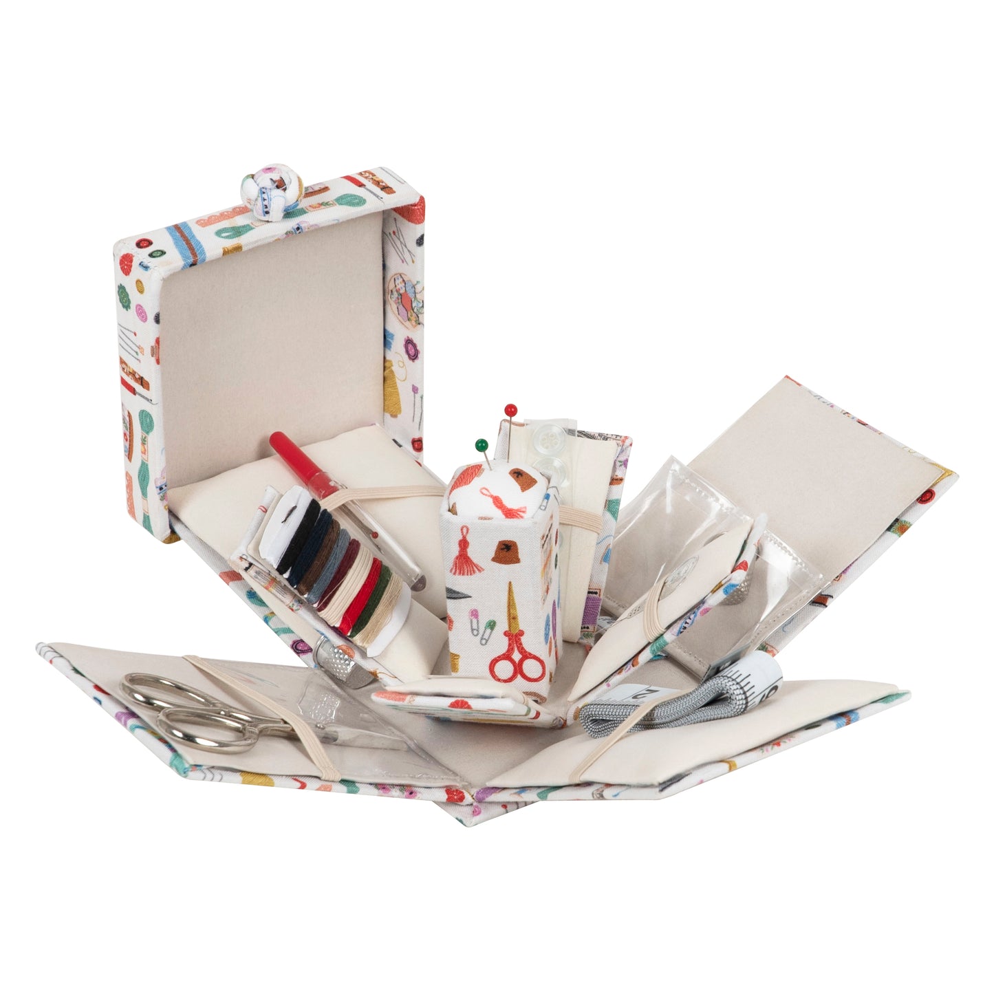 Sewing Kit: Victorian: Square: Haby Notions