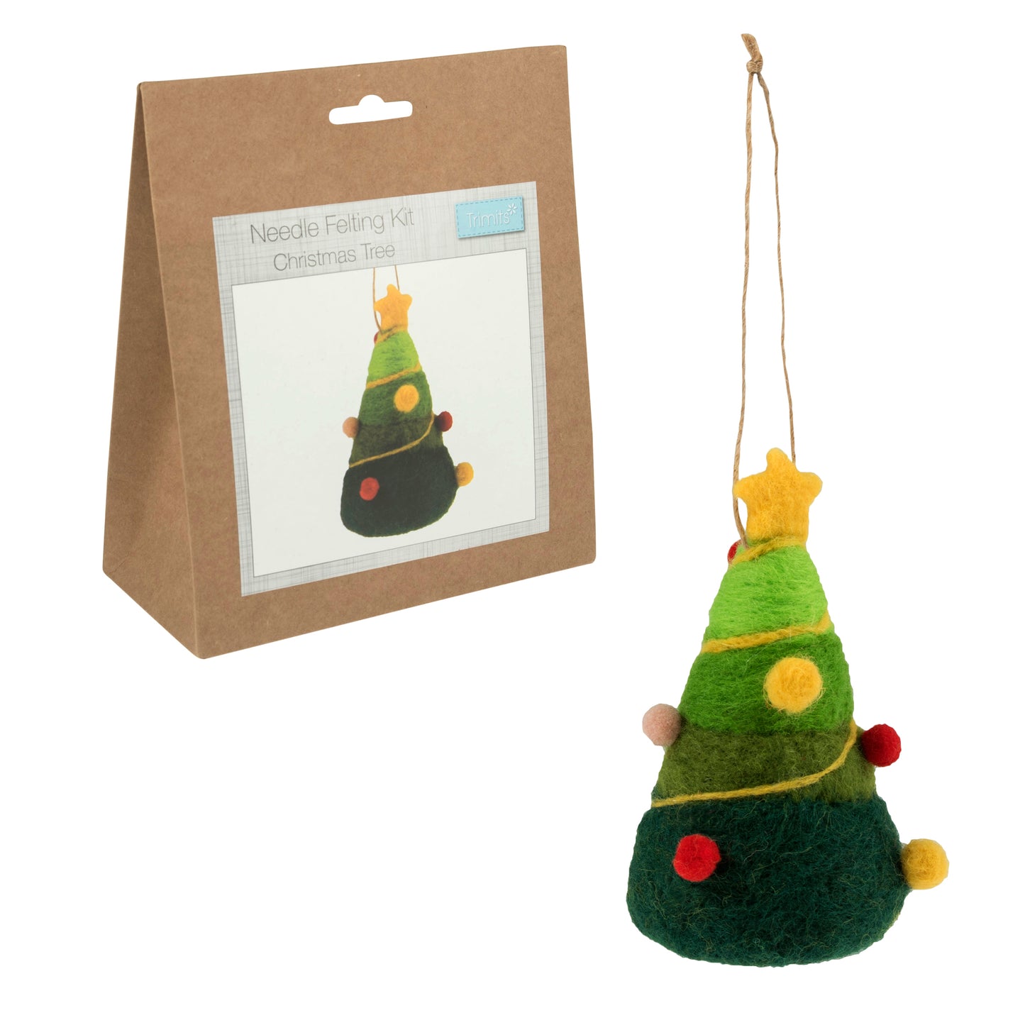 Needle Felting Kit: Christmas: Christmas Tree