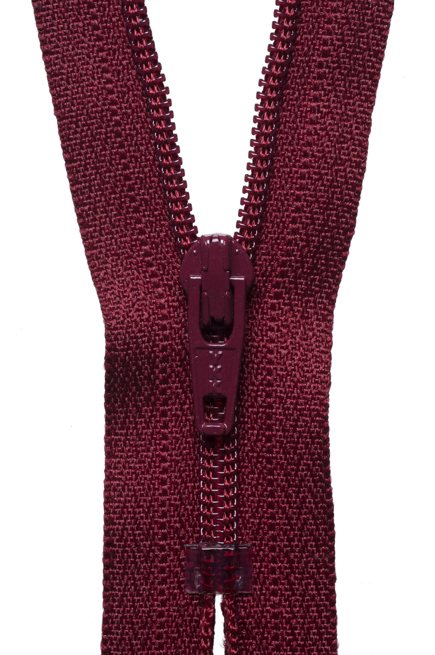 Nylon Dress and Skirt Zip: Wine