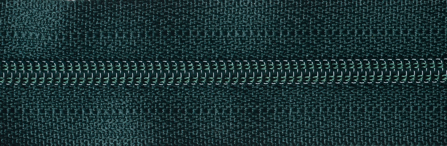 Nylon Dress and Skirt Zip: Forest Green