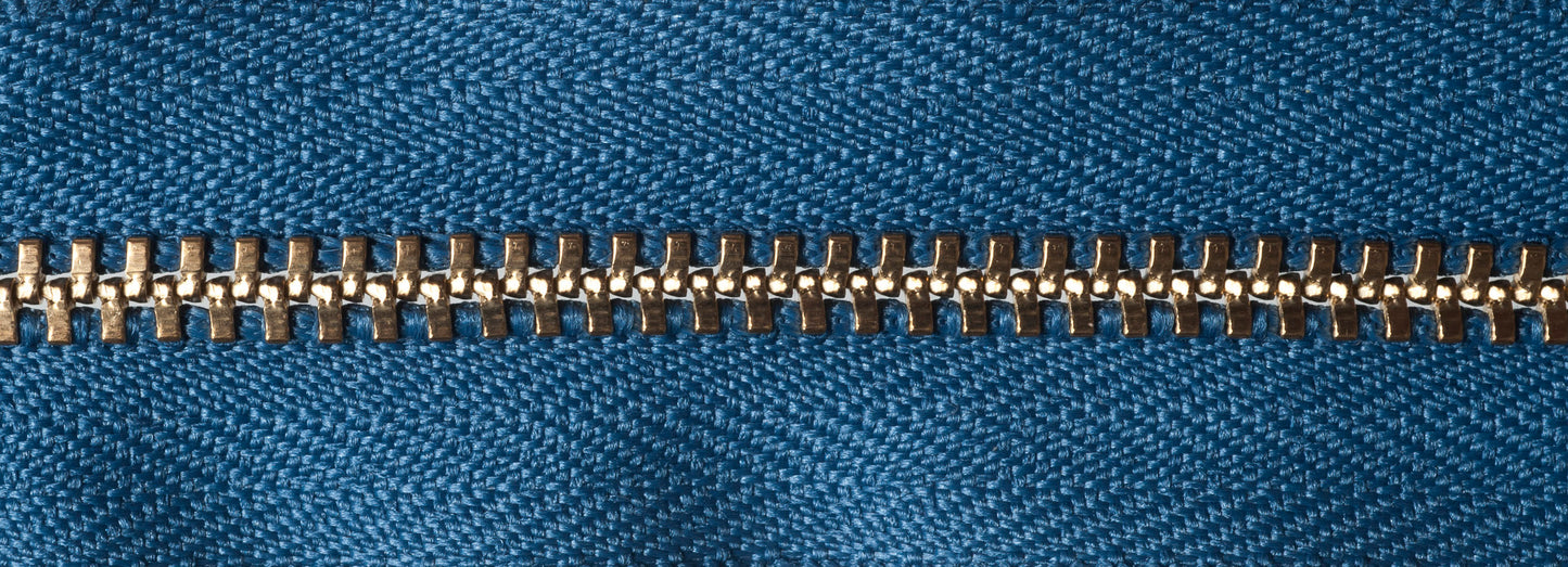 Brass Trouser Zip