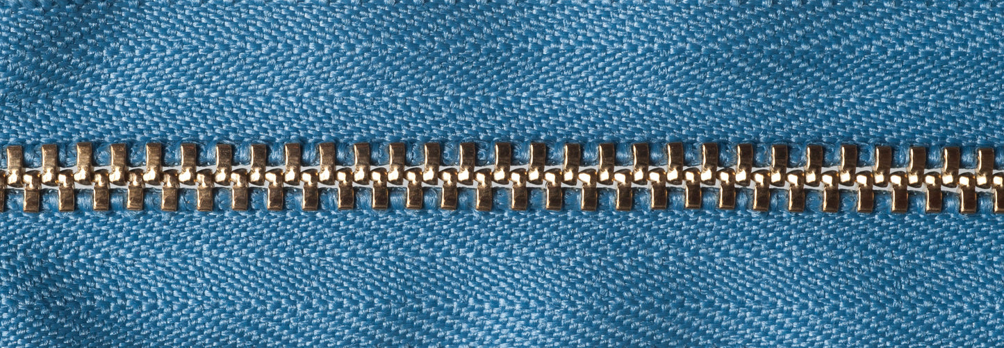 Brass Trouser Zip