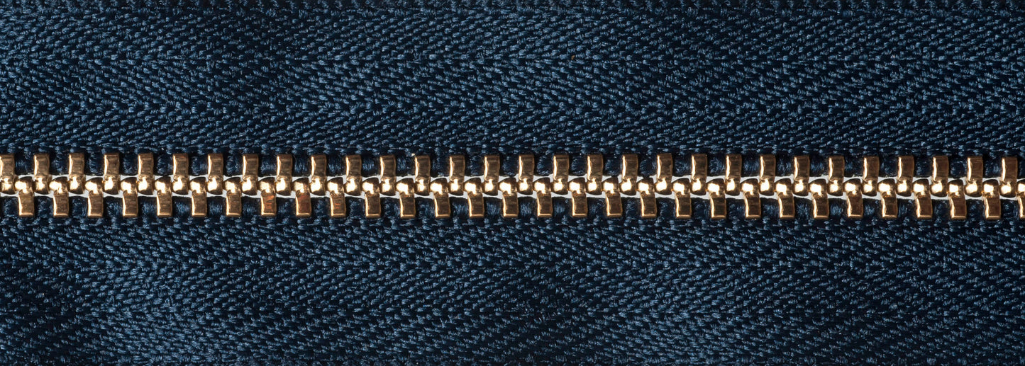 Brass Trouser Zip