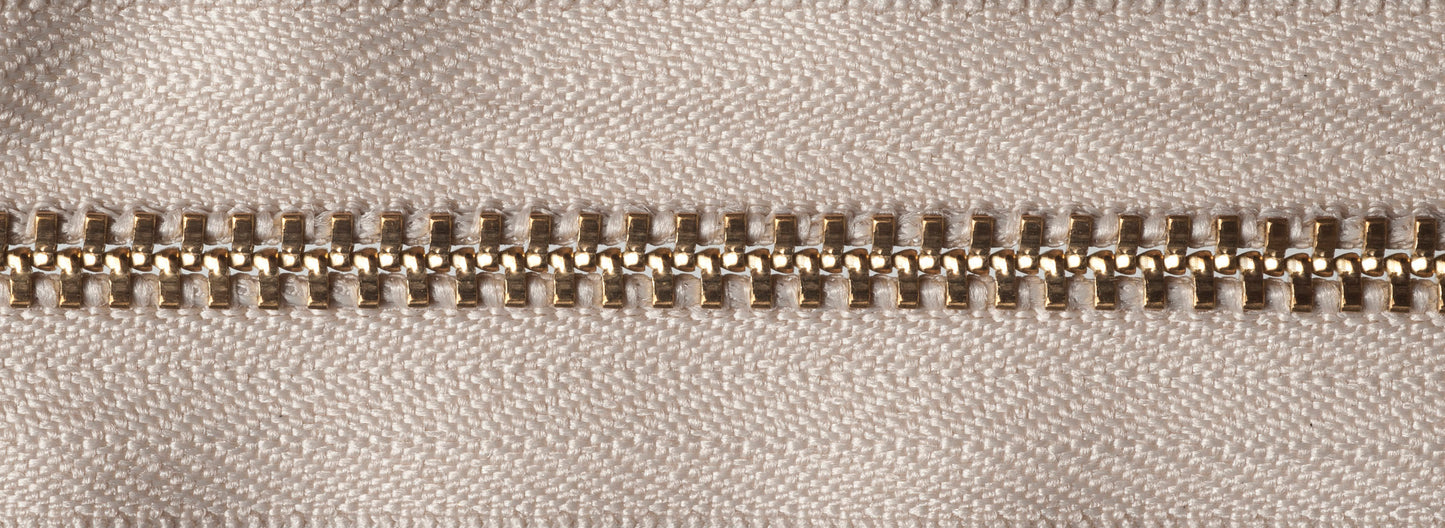 Brass Trouser Zip