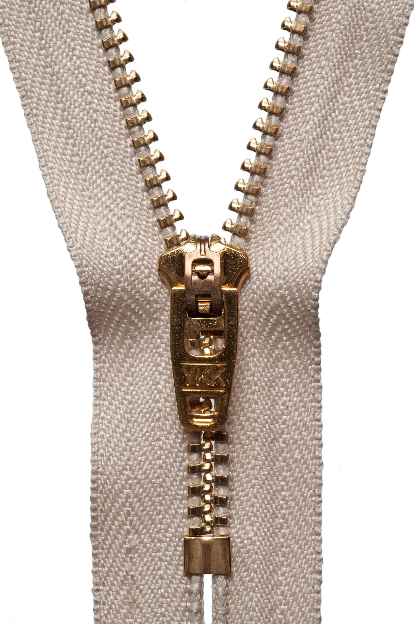 Brass Trouser Zip