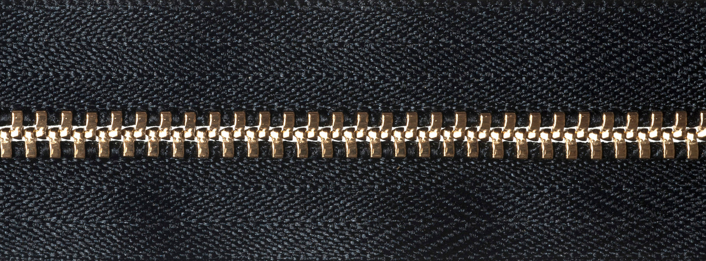 Brass Trouser Zip