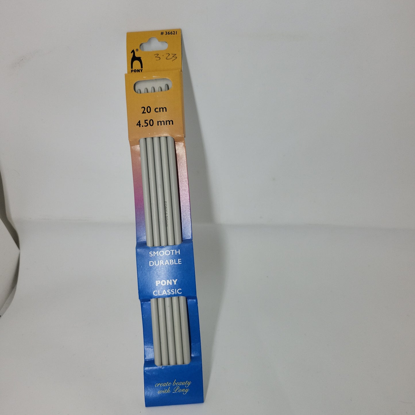 Knitting Pins: Double-Ended: Set of Five: 20cm x 4.50mm