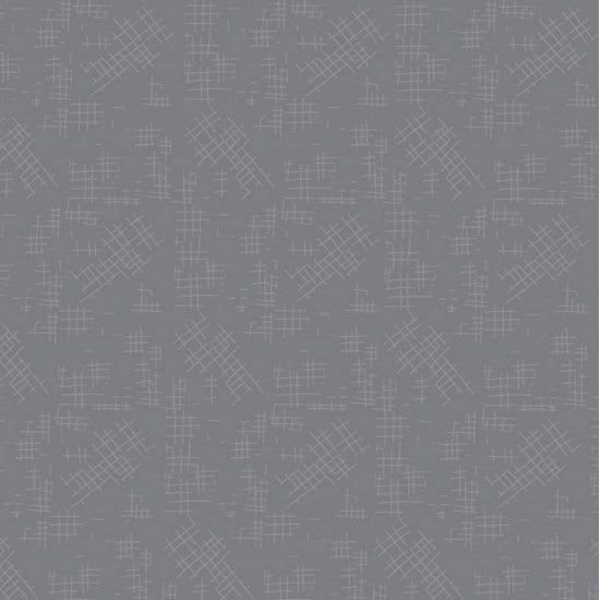 Garden Flowers Cross Hatch Fabric - 1 Metre