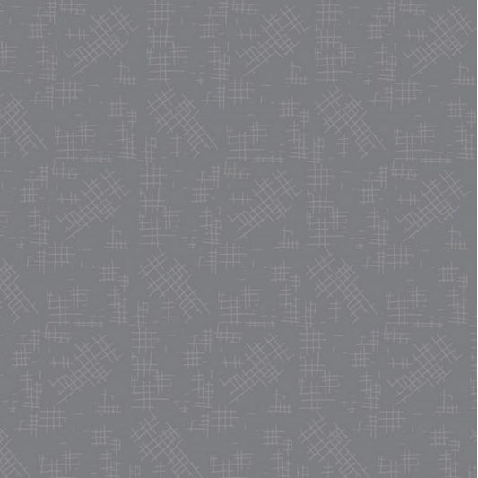 Garden Flowers Cross Hatch Fabric - 1 Metre