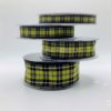 Ribbon: Cornish National Tartan: 1 Metre