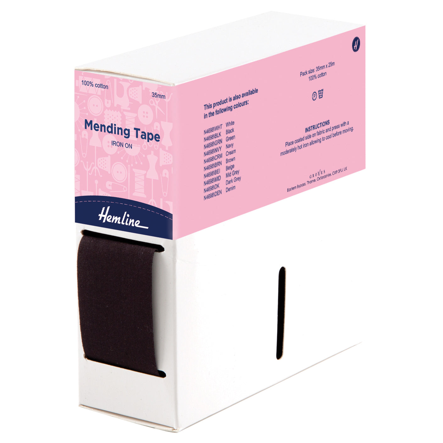 Iron-On Mending Tape: 35mm