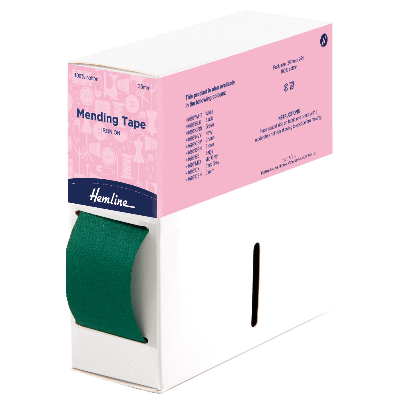 Iron-On Mending Tape: 35mm