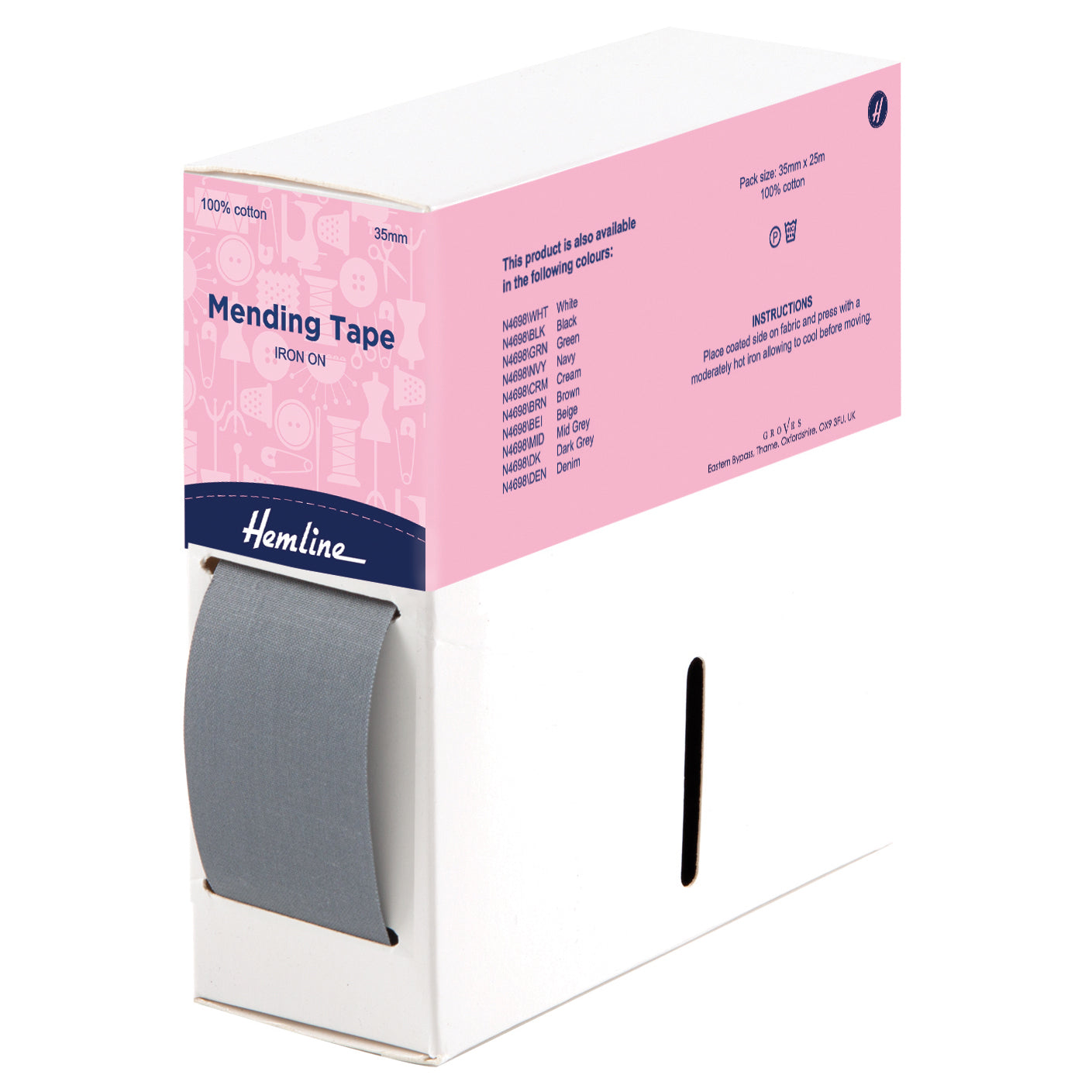 Iron-On Mending Tape: 35mm