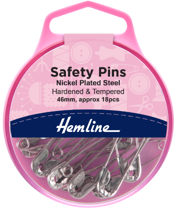 Safety Pins - Nickel Plated