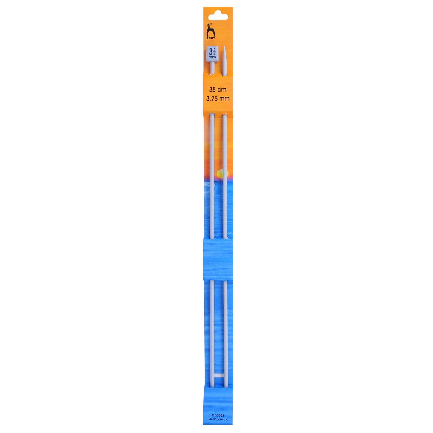 Knitting Pins: Single-Ended: Classic: 35cm x 3.75mm