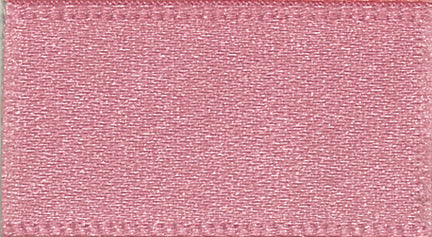Ribbon: Double Faced Satin: Mauve: 1 Metre