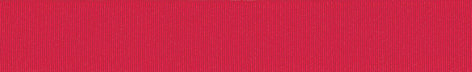 Ribbon: Grosgrain: Red: 1 Metre