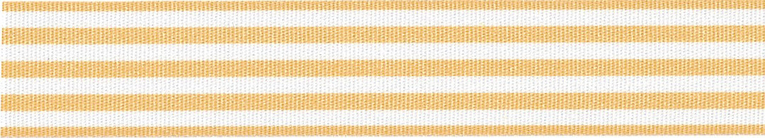 Ribbon: Stripes: Beige: 1 Metre