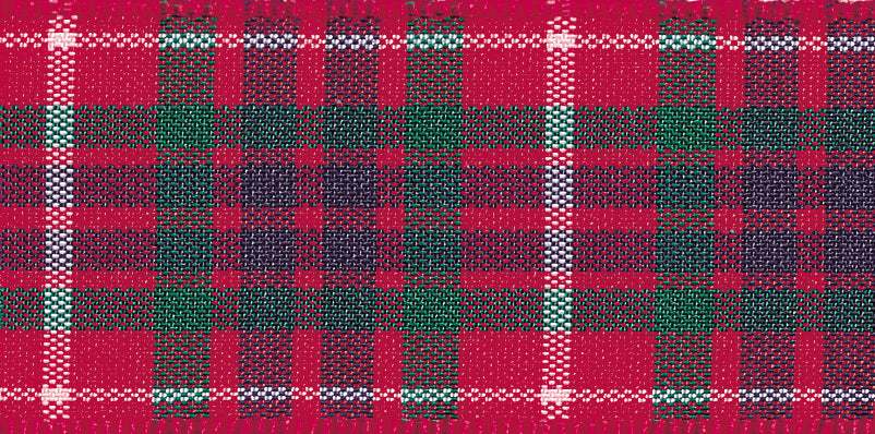 Ribbon: Woven Tartan: Frazer: 1 Metre