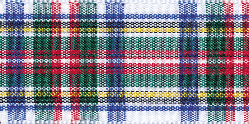 Ribbon: Woven Tartan: Dress Stewart: 1 Metre