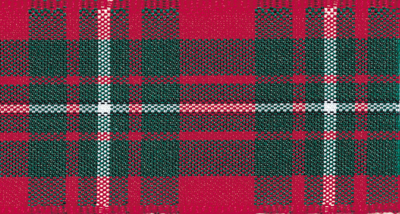 Ribbon: Woven Tartan: Macgregor: 1 Metre