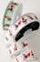 Ribbon: Santa's Elves: White and Multi: 1 Metre