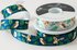 Christmas Ribbon: Night Owl: White and Silver: 1 Metre