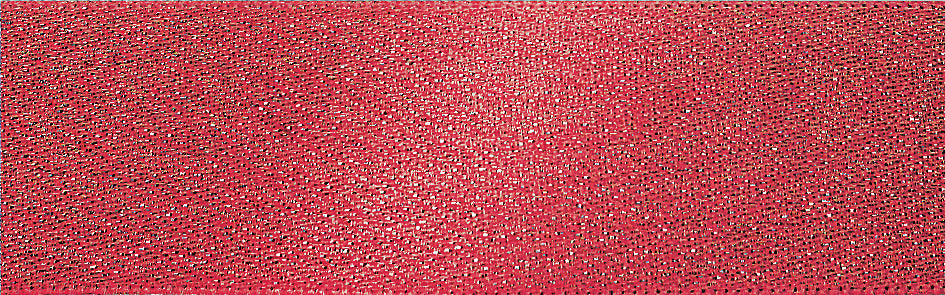 Ribbon: Glitter Satin: Red: 1 Metre