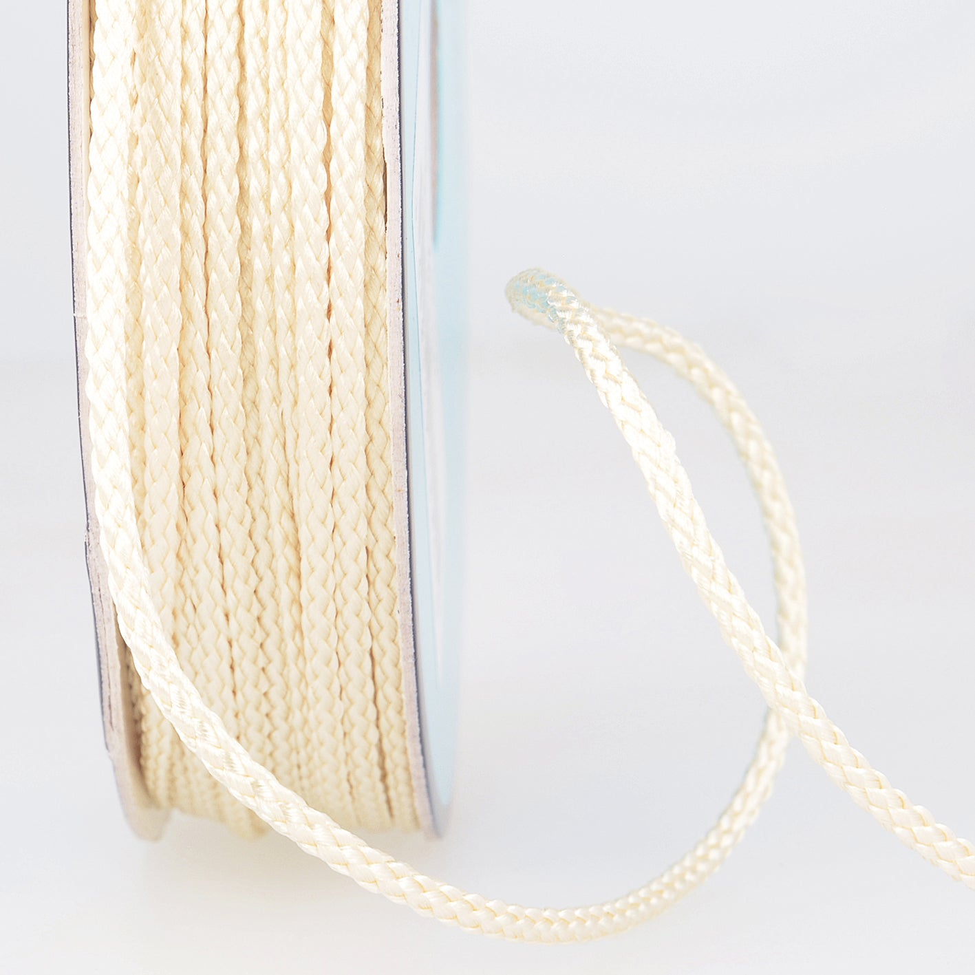 Trim: Cord: Polyester: Dark Ivory: 1 Metre