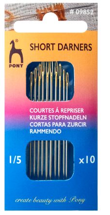 Hand Sewing Needles: Darners: Gold Eye