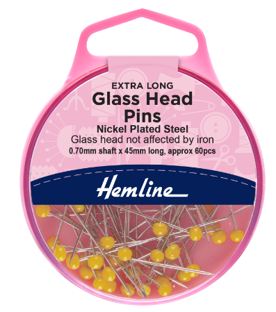 Glass Head Pins