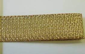Textured Metallic Ribbon