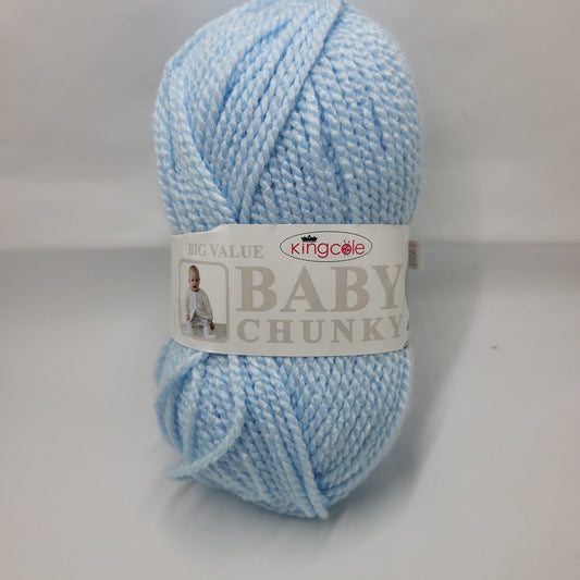 Big Value Baby Chunky - Soft Blue - 100g