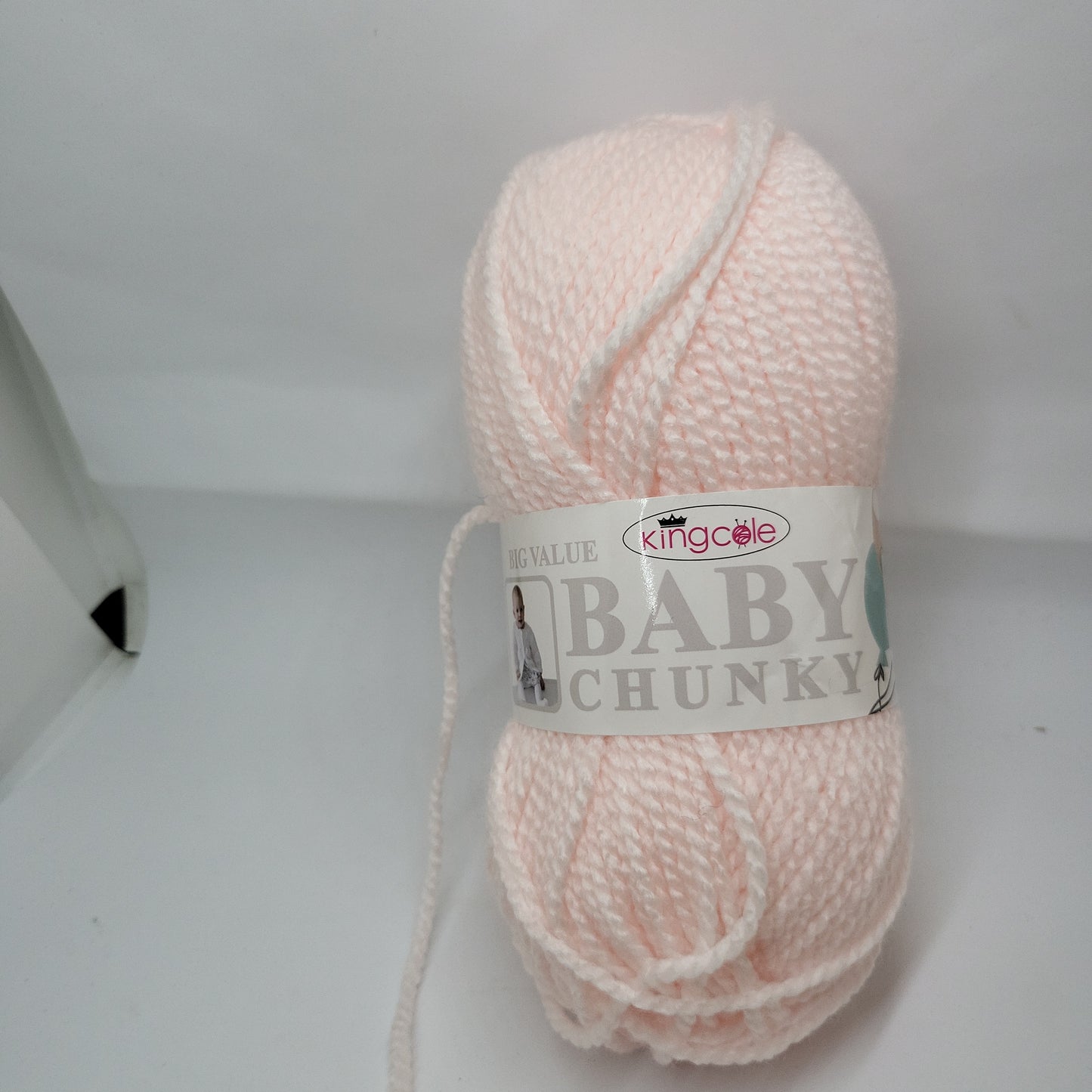 Big Value Baby Chunky - Soft Pink - 100g