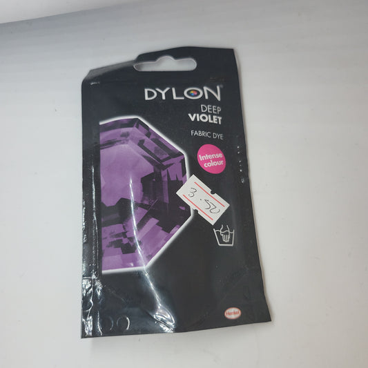 Dylon Fabric Dye: Hand Dye Sachet: 30 Deep Violet