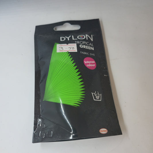 Dylon Fabric Dye: Hand Dye Sachet: 03 Tropical Green